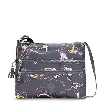 Torba Crossbody Kipling Alvar Printed Szare Kolorowe | PL 2147OK